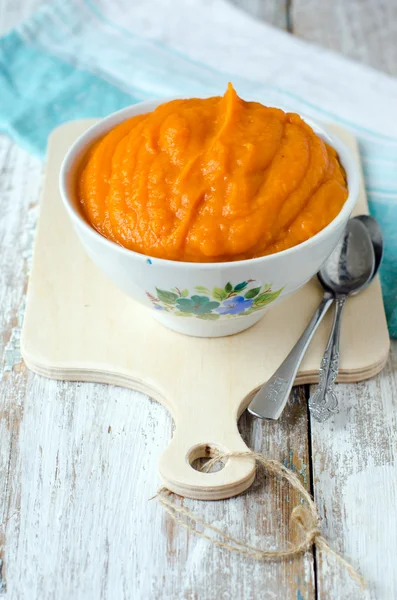 Pumpkin puree — Stock Photo, Image