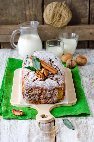 Torta di zucca con spezie — Foto Stock