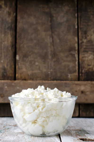 Queso de cabaña — Foto de Stock