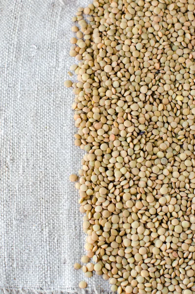 Green lentils — Stock Photo, Image