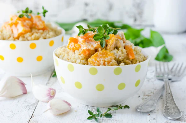 Quinoa z dyni — Zdjęcie stockowe