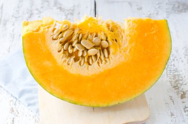 bir parça taze kabak