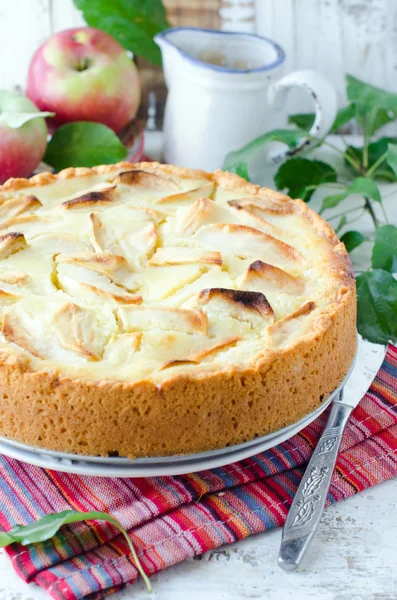 Torta de maçã — Fotografia de Stock