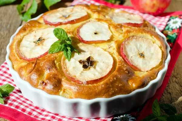 Torta de maçã — Fotografia de Stock