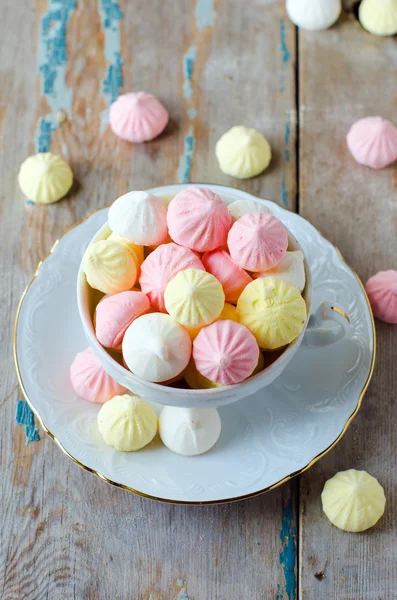 Merengue en una taza — Foto de Stock