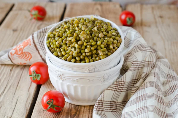 Boiled mung beans — Stock Photo, Image