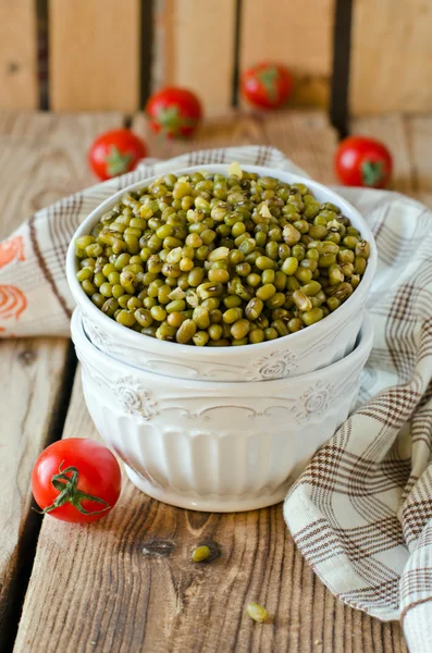 Boiled mung beans — Stock Photo, Image