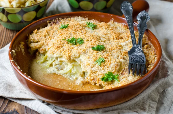 Cabbage Gratin — Stock Photo, Image