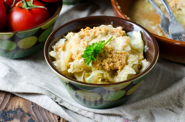 Cabbage Gratin — Stock Photo, Image