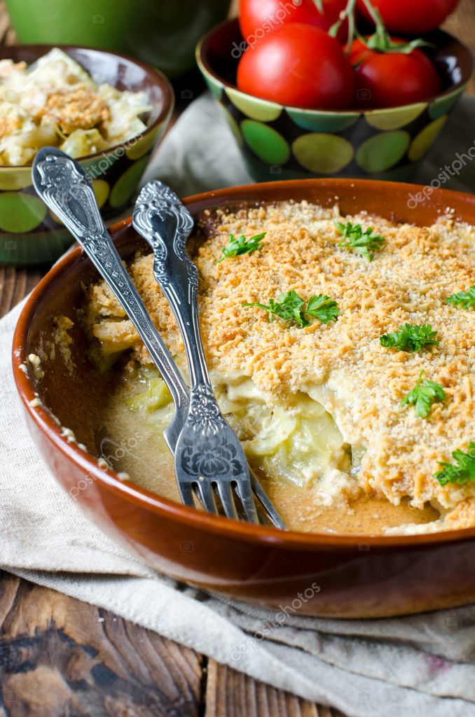 Cabbage Gratin Stock Photo by ©teleginatania 46260035