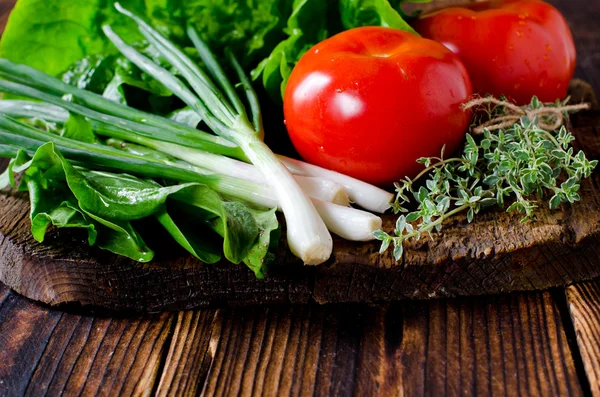 Sayuran segar dan herbal — Stok Foto