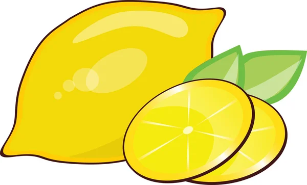 Vector limón — Archivo Imágenes Vectoriales
