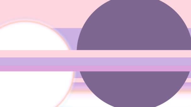 Cercles et lignes, violet — Video