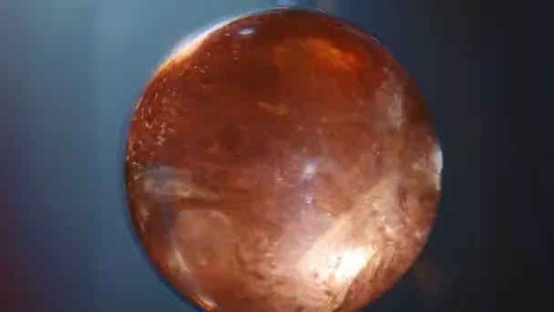 Boule de cristal, pierre de lune, coloré 