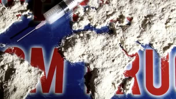 uložit z drog, mapa světa