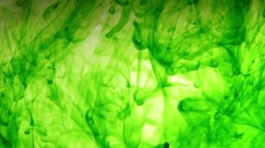 renkler - mürekkep, yeşil