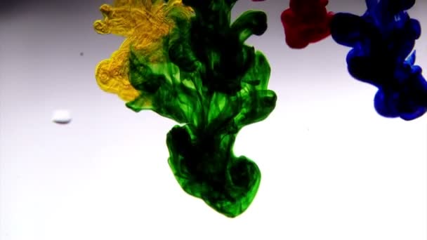 Couleurs - encre, arc-en-ciel 