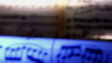 notalar, notlar, mavi