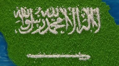 Suudi Arabistan harita - zoom