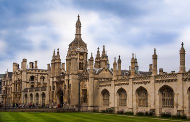King's college University of Cambridge England UK clipart