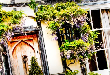 lavenham, İngiltere, suffolk, İngiltere'de, kereste yazlık
