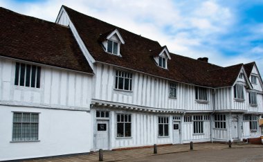 lavenham, İngiltere, suffolk, İngiltere'de, kereste yazlık