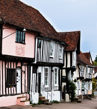 lavenham, İngiltere, suffolk, İngiltere'de, kereste yazlık