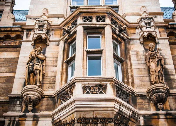 Beautiful details of Cambridge University architecture, England, Uk — Stock Photo, Image