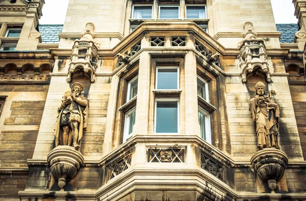 Details of Cambridge University architecture, England, Uk — Stock Photo, Image