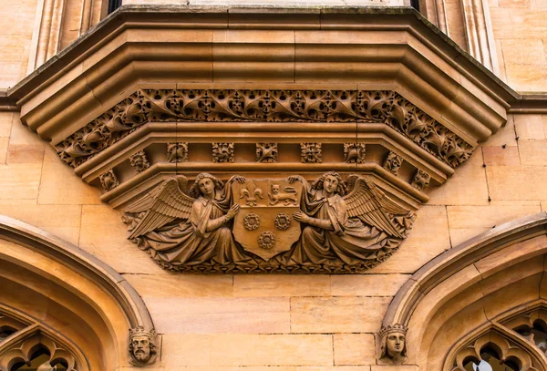 Arquitectura y detalles de Cambridge, Universidad, Inglaterra, Reino Unido — Foto de Stock