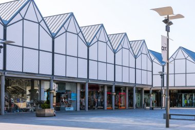 bury St edmunds Şehir Merkezi, suffolk, İngiltere