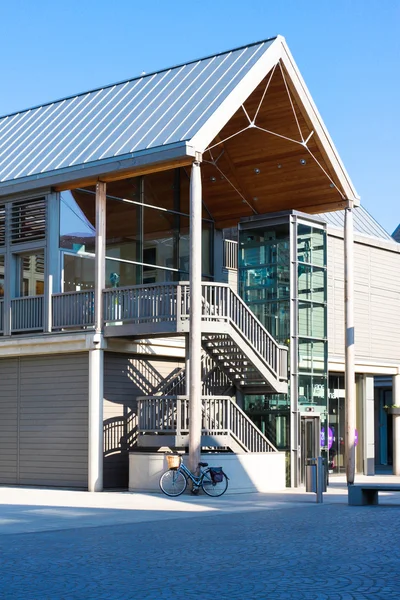 Bury St Edmunds town centre architecture of modern buidlings, Suffolk, Reino Unido — Foto de Stock