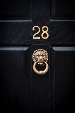 Door number 28 clipart