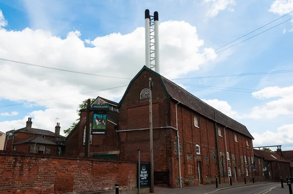 Greene King brewery in Bury St Edmunds, UK — Stock Photo, Image