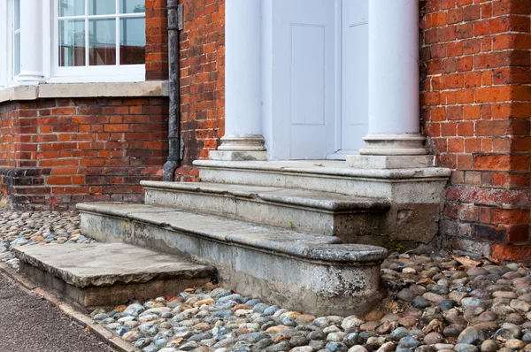 Entrance to 18th century Georgian London, House — Stock Photo, Image