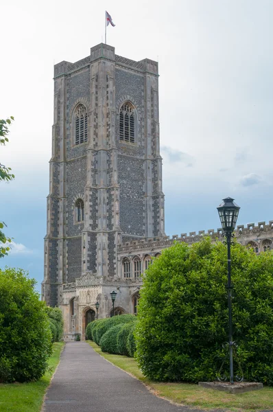 Church of St Peter and St Paul, Lavenham, Suffolk — Stock Photo, Image