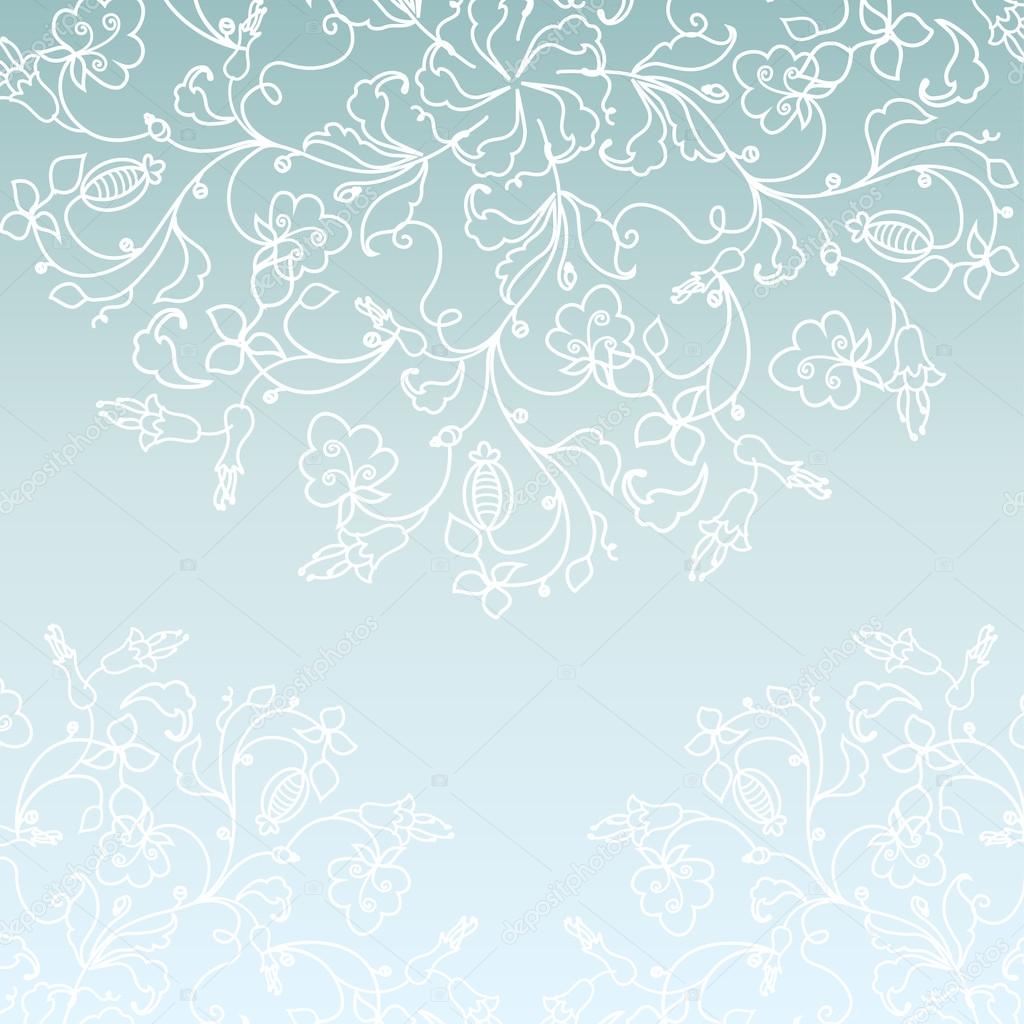 White paper vector snowflake background
