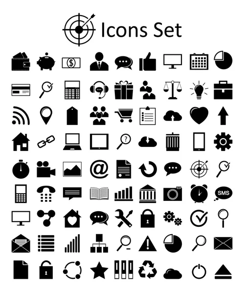 Iconos de contorno universal para web y móvil . — Vector de stock