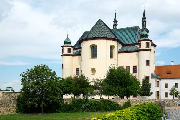 Ναός του Τιμίου Σταυρού εύρεση, litomysl, Τσεχία — Φωτογραφία Αρχείου