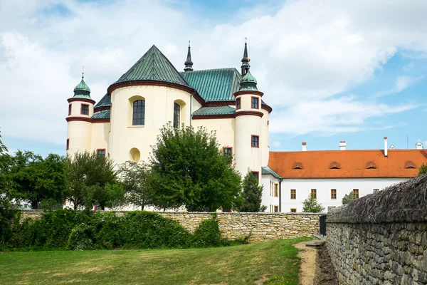 Ναός του Τιμίου Σταυρού εύρεση, litomysl, Τσεχία — Φωτογραφία Αρχείου