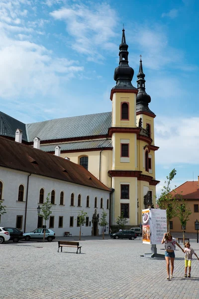 Litomysl kilisede — Stok fotoğraf