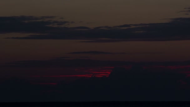 Timelapse σαφές Ανατολή — Αρχείο Βίντεο