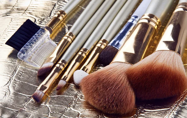 Cosmetics brushes — Stock Photo, Image