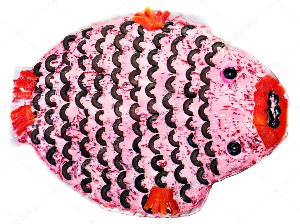 herring under fur coat — Stock Photo © lilu1331 38805873