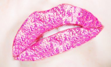 vivid glossy lips clipart