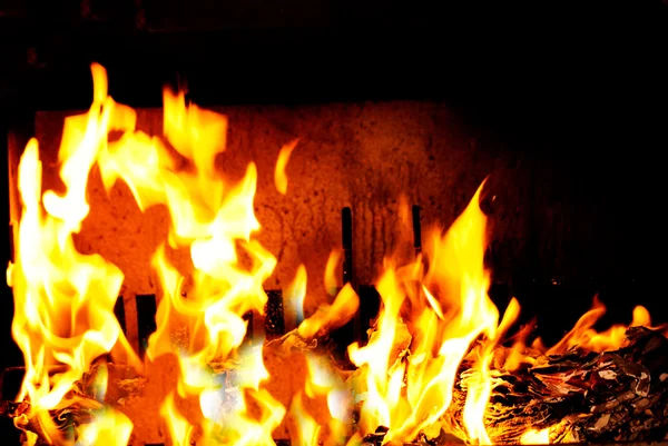 Bright fire — Stock Photo, Image