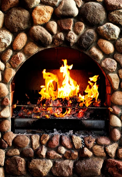 Old fireplace — Stock Photo, Image