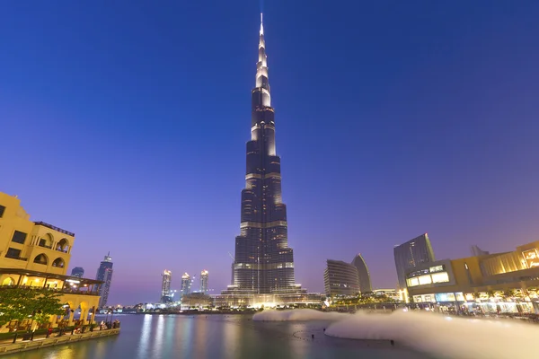 Dubai, Birleşik Arap Emirlikleri - 20 Ekim: burj khalifa, dünyanın en yüksek Kulesi, downtown burj dubai 29 Eylül 2011 Dubai, Birleşik Arap Emirlikleri