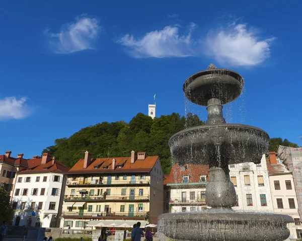 スロベニアの首都リュブリャーナ — ストック写真