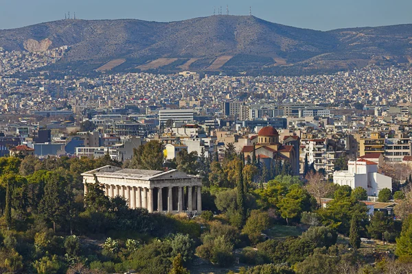 Héfaistův chrám, Athény, g reece — Stock fotografie